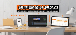 快手掘金计划2.0，账号定位装修、短视频剪辑选品与磁力金牛+裂变出单实战指南-Code_Architect