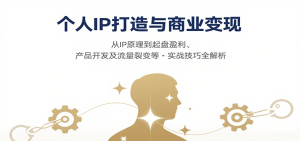 个人IP打造与商业变现，从IP原理到起盘盈利、产品开发及流量裂变等实战技巧全解析-Code_Architect